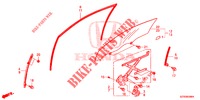 TUERFENSTER/REGLER  für Honda CR-Z 1.5 GT 3 Türen 6 gang-Schaltgetriebe 2013