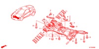 VORDERER HILFSRAHMEN  für Honda CR-Z 1.5 GT 3 Türen 6 gang-Schaltgetriebe 2013