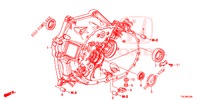 KUPPLUNGSGEHAEUSE (1.5L) für Honda HR-V 1.5 ELEGANCE 5 Türen 6 gang-Schaltgetriebe 2017