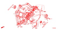 KUPPLUNGSGEHAEUSE (1.5L) für Honda HR-V 1.5 ELEGANCE 5 Türen 6 gang-Schaltgetriebe 2018
