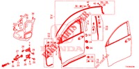 TUERTAFELN, VORNE(2D)  für Honda HR-V 1.5 ELEGANCE 5 Türen vollautomatische 2016