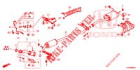 AUSPUFFROHR/SCHALLDAEMPFER (1.5L) für Honda HR-V 1.5 ELEGANCE 5 Türen 6 gang-Schaltgetriebe 2016