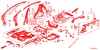 BODEN/INNENBLECHE  für Honda HR-V 1.5 ELEGANCE 5 Türen 6 gang-Schaltgetriebe 2016