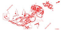 BODENMATTE/ISOLATOR (LH) für Honda HR-V 1.5 ELEGANCE 5 Türen 6 gang-Schaltgetriebe 2016