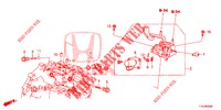 SCHALTHEBEL(MT)  für Honda HR-V 1.5 ELEGANCE 5 Türen 6 gang-Schaltgetriebe 2016