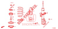 STOSSDAEMPFER, VORNE (1) für Honda HR-V 1.5 ELEGANCE 5 Türen 6 gang-Schaltgetriebe 2016