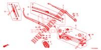 WINDSCHUTZSCHEIBENWISCHER (LH) für Honda HR-V 1.5 ELEGANCE 5 Türen 6 gang-Schaltgetriebe 2016