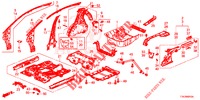 BODEN/INNENBLECHE  für Honda HR-V 1.5 EXCLUSIVE 5 Türen 6 gang-Schaltgetriebe 2016