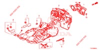 BODENMATTE/ISOLATOR (LH) für Honda HR-V 1.5 EXCLUSIVE 5 Türen 6 gang-Schaltgetriebe 2016
