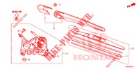 HECKSCHEIBENWISCHER  für Honda HR-V 1.5 EXCLUSIVE 5 Türen 6 gang-Schaltgetriebe 2016