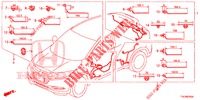 KABELBAUM (LH) (6) für Honda HR-V 1.5 EXCLUSIVE 5 Türen 6 gang-Schaltgetriebe 2016