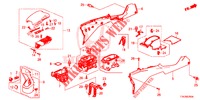 MITTLERE KONSOLE (INFERIEUR) für Honda HR-V 1.5 EXCLUSIVE 5 Türen 6 gang-Schaltgetriebe 2016
