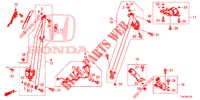 VORDERSITZ/SITZGURTE  für Honda HR-V 1.5 EXCLUSIVE 5 Türen 6 gang-Schaltgetriebe 2016