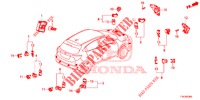 EINPARKSENSOR  für Honda HR-V 1.5 EXCLUSIVE 5 Türen vollautomatische 2016
