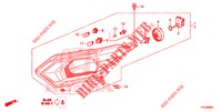 SCHEINWERFER (HALOGENE) (1) für Honda HR-V 1.5 EXECUTIVE 5 Türen 6 gang-Schaltgetriebe 2016