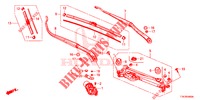 WINDSCHUTZSCHEIBENWISCHER (LH) für Honda HR-V 1.5 EXECUTIVE 5 Türen 6 gang-Schaltgetriebe 2016