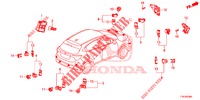 EINPARKSENSOR  für Honda HR-V DIESEL 1.6 EXCLUSIVE 5 Türen 6 gang-Schaltgetriebe 2016