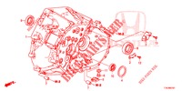 KUPPLUNGSGEHAEUSE (DIESEL) für Honda HR-V DIESEL 1.6 EXCLUSIVE 5 Türen 6 gang-Schaltgetriebe 2016
