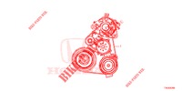 LICHTMASCHINENRIEMEN (DIESEL) für Honda HR-V DIESEL 1.6 EXCLUSIVE 5 Türen 6 gang-Schaltgetriebe 2016