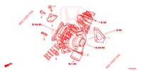 TURBOLADER SYSTEM (DIESEL) für Honda HR-V DIESEL 1.6 EXCLUSIVE 5 Türen 6 gang-Schaltgetriebe 2016