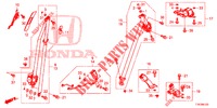VORDERSITZ/SITZGURTE  für Honda HR-V DIESEL 1.6 EXCLUSIVE 5 Türen 6 gang-Schaltgetriebe 2016