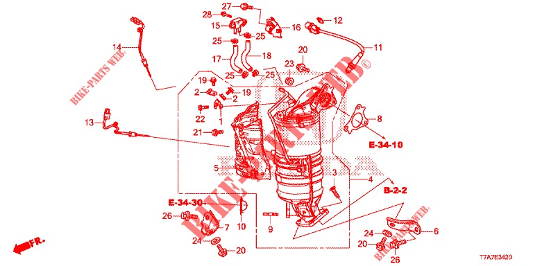 DREHMOMENTWANDLER (DIESEL) für Honda HR-V DIESEL 1.6 EXCLUSIVE 5 Türen 6 gang-Schaltgetriebe 2016