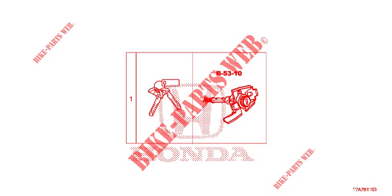 SCHLOSSZYLINDER (LH) (INTELLIGENT) für Honda HR-V DIESEL 1.6 EXCLUSIVE 5 Türen 6 gang-Schaltgetriebe 2016