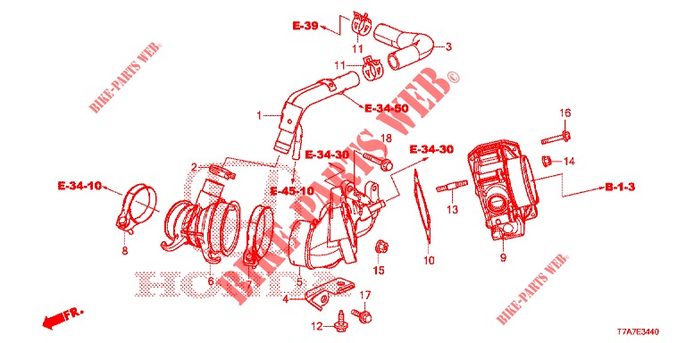 STEUERVENTILEINLASSDRUCK (DIESEL) für Honda HR-V DIESEL 1.6 EXCLUSIVE 5 Türen 6 gang-Schaltgetriebe 2016