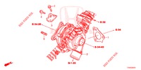 TURBOLADER SYSTEM (DIESEL) für Honda HR-V DIESEL 1.6 EXECUTIVE 5 Türen 6 gang-Schaltgetriebe 2016