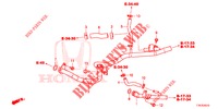 WASSERSCHLAUCH/HEIZUNGSSCHACHT (DIESEL) für Honda HR-V DIESEL 1.6 EXECUTIVE 5 Türen 6 gang-Schaltgetriebe 2016