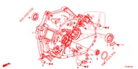 KUPPLUNGSGEHAEUSE (1.5L) für Honda HR-V 1.5 EXECUTIVE 5 Türen 6 gang-Schaltgetriebe 2017