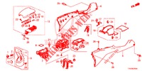 MITTLERE KONSOLE (INFERIEUR) für Honda HR-V 1.5 EXECUTIVE 5 Türen 6 gang-Schaltgetriebe 2017