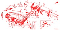 INSTRUMENTENBRETT, OBEN (LH) für Honda HR-V DIESEL 1.6 COMFORT 5 Türen 6 gang-Schaltgetriebe 2017