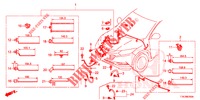 KABELBAUM (LH) (1) für Honda HR-V DIESEL 1.6 COMFORT 5 Türen 6 gang-Schaltgetriebe 2017