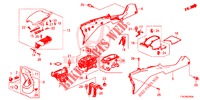 MITTLERE KONSOLE (INFERIEUR) für Honda HR-V DIESEL 1.6 COMFORT 5 Türen 6 gang-Schaltgetriebe 2017