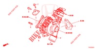 TURBOLADER SYSTEM (DIESEL) für Honda HR-V DIESEL 1.6 COMFORT 5 Türen 6 gang-Schaltgetriebe 2017