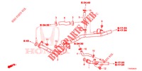 WASSERSCHLAUCH/HEIZUNGSSCHACHT (DIESEL) für Honda HR-V DIESEL 1.6 COMFORT 5 Türen 6 gang-Schaltgetriebe 2017