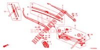 WINDSCHUTZSCHEIBENWISCHER (LH) für Honda HR-V DIESEL 1.6 COMFORT 5 Türen 6 gang-Schaltgetriebe 2017