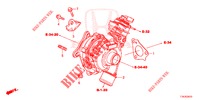 TURBOLADER SYSTEM (DIESEL) für Honda HR-V DIESEL 1.6 EXCLUSIVE 5 Türen 6 gang-Schaltgetriebe 2017