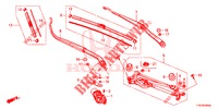 WINDSCHUTZSCHEIBENWISCHER (LH) für Honda HR-V DIESEL 1.6 EXCLUSIVE 5 Türen 6 gang-Schaltgetriebe 2017