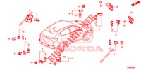 EINPARKSENSOR  für Honda HR-V DIESEL 1.6 EXECUTIVE 5 Türen 6 gang-Schaltgetriebe 2017