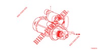ANLASSER (DENSO) (DIESEL) für Honda HR-V DIESEL 1.6 COMFORT 5 Türen 6 gang-Schaltgetriebe 2018