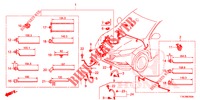 KABELBAUM (LH) (1) für Honda HR-V DIESEL 1.6 COMFORT 5 Türen 6 gang-Schaltgetriebe 2018