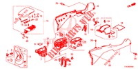 MITTLERE KONSOLE (INFERIEUR) für Honda HR-V DIESEL 1.6 EXCLUSIVE 5 Türen 6 gang-Schaltgetriebe 2018