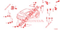 EINPARKSENSOR  für Honda HR-V DIESEL 1.6 EXECUTIVE 5 Türen 6 gang-Schaltgetriebe 2018
