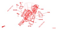 TURBOLADER SYSTEM (DIESEL) für Honda HR-V DIESEL 1.6 EXECUTIVE 5 Türen 6 gang-Schaltgetriebe 2018