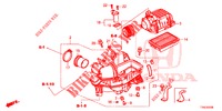 LUFTFILTER (1.5L) (DOHC) für Honda HR-V 1.5 COMFORT 5 Türen 6 gang-Schaltgetriebe 2019