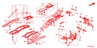 MITTLERE KONSOLE (SUPERIEUR) (LH) für Honda HR-V 1.5 ELEGANCE 5 Türen 6 gang-Schaltgetriebe 2019