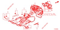 BODENMATTE/ISOLATOR (LH) für Honda HR-V 1.5 EXCLUSIVE NAVI 5 Türen 6 gang-Schaltgetriebe 2019