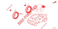 ANTENNE/LAUTSPRECHER  für Honda HR-V DIESEL 1.6 COMFORT 5 Türen 6 gang-Schaltgetriebe 2019